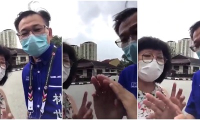 karen give candidate piece of her mind