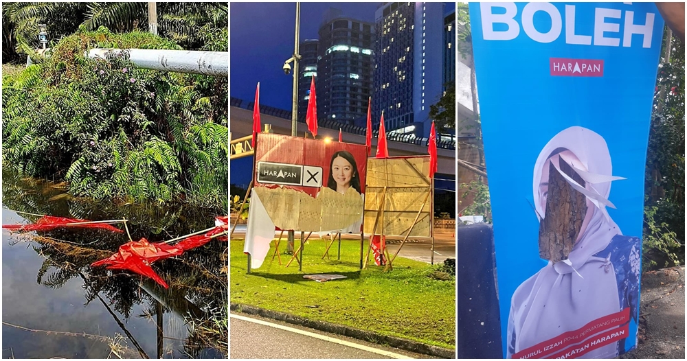 ph candidates vandalised dirty politics