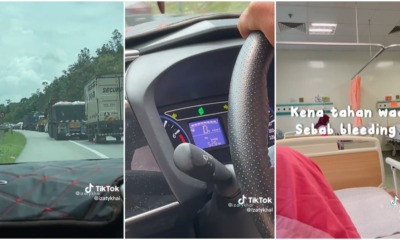 van block emergency lane