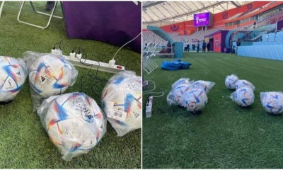 world cup balls need to be charged