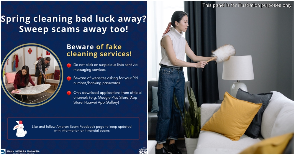 beware cleaning scam