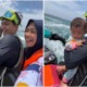 bring baby on jet ski netizens angry