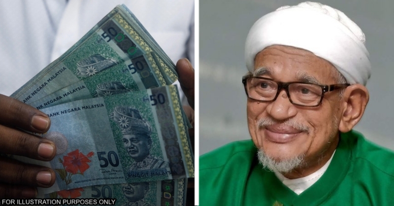 feat image hadi awang cash handout ge15