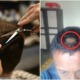 indonesian teacher gets hair cut by parents