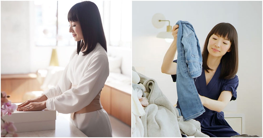 marie kondo messy home