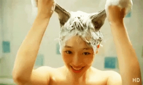 Wet Hair Shower