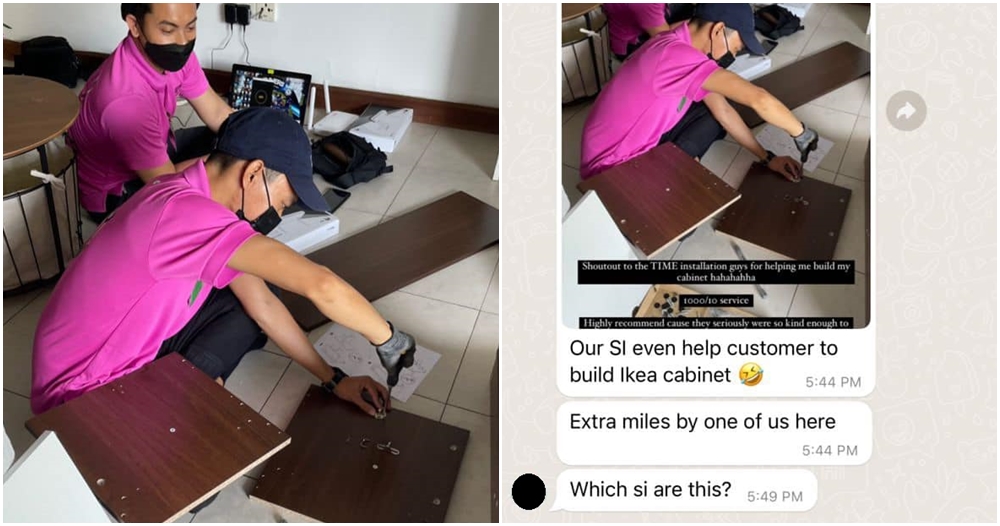 Time internet installer cabinet