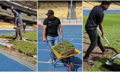 bukit jalil stadium free grass