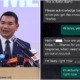 scammer pretend rafizi