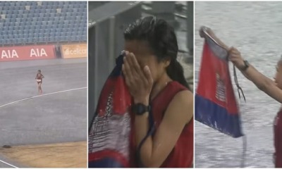 cambodian athlete never give up