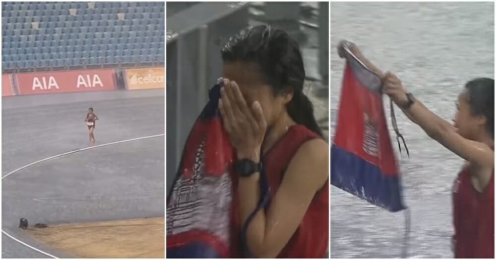 cambodian athlete never give up