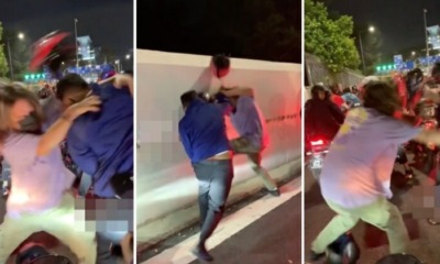 feat image detained men helmet fight