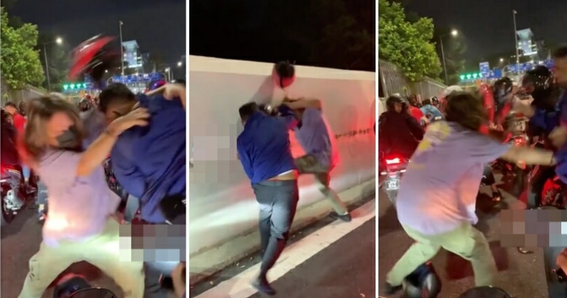 feat image detained men helmet fight