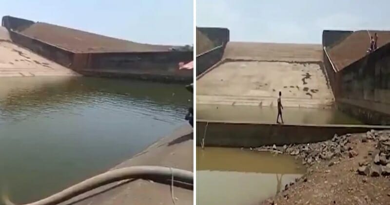 feat image drain dam india