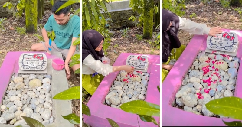 feat image hello kitty grave