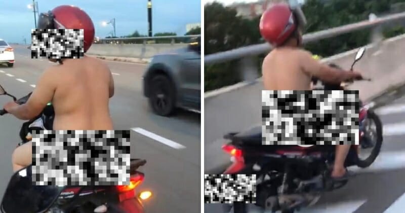 feat image nude motorcyclist