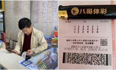 winning lottery ticket