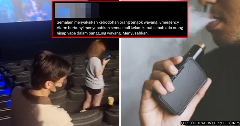 feat image evacuate cinema vape