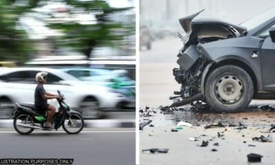feat image road accident against
