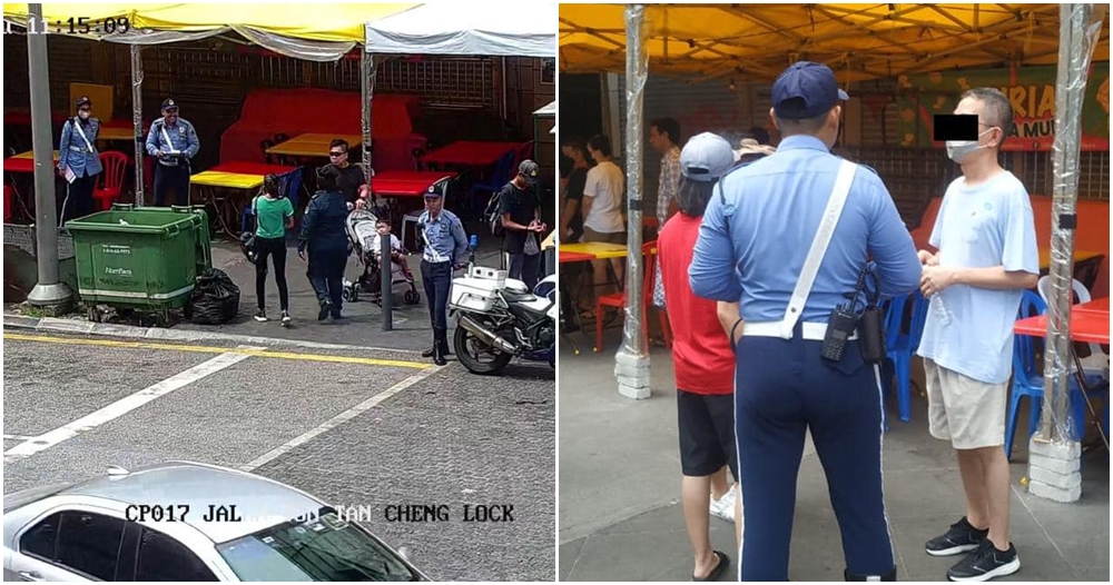 jaywalking not using overpass dbkl