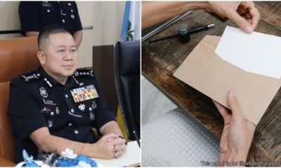 penang police chief sent threatening letter