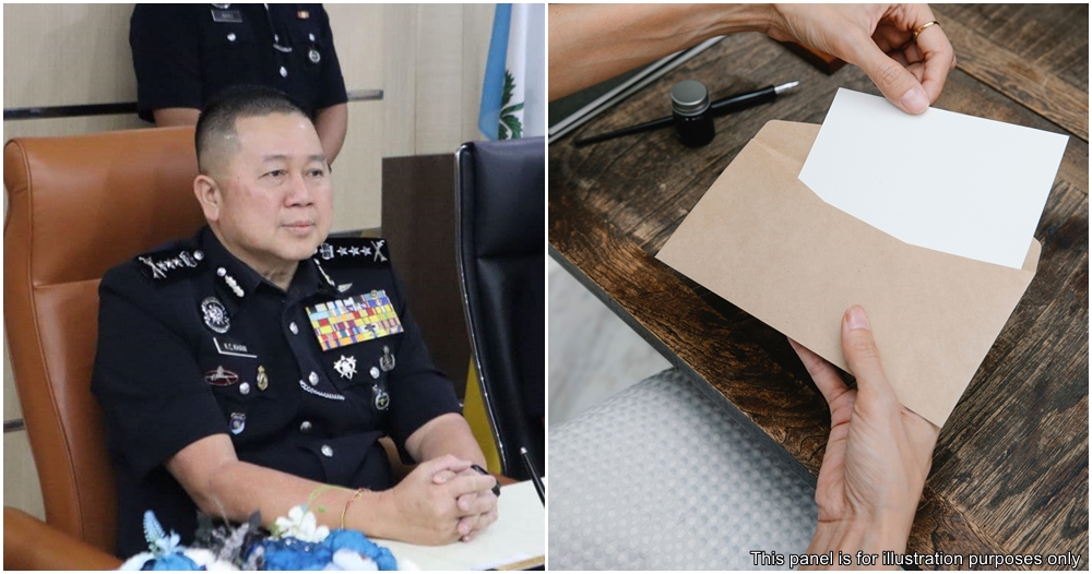 penang police chief sent threatening letter