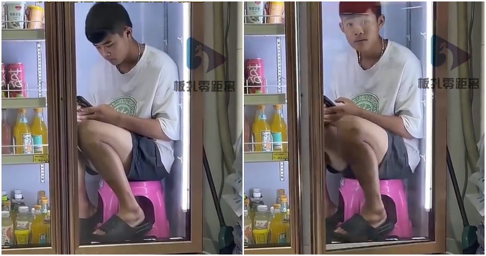 sit in fridge hot