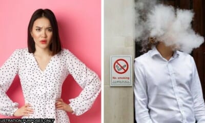 feat image smoking stare