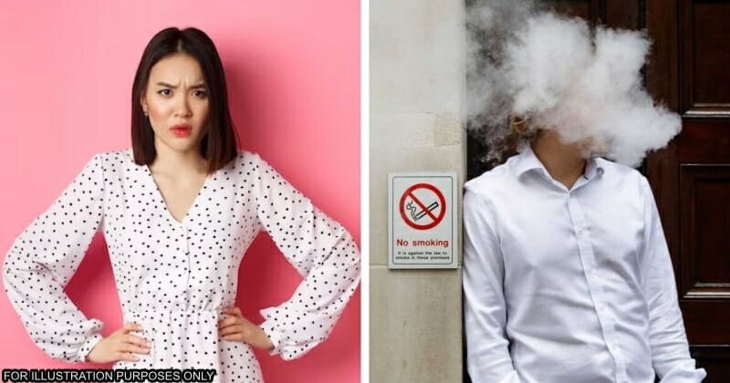 feat image smoking stare