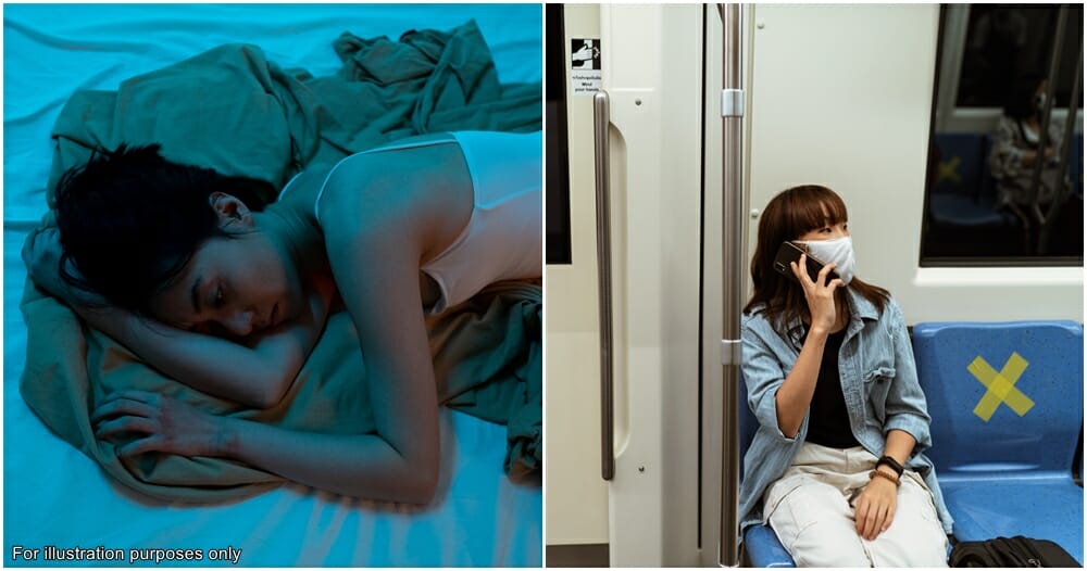 woman lonely make calls