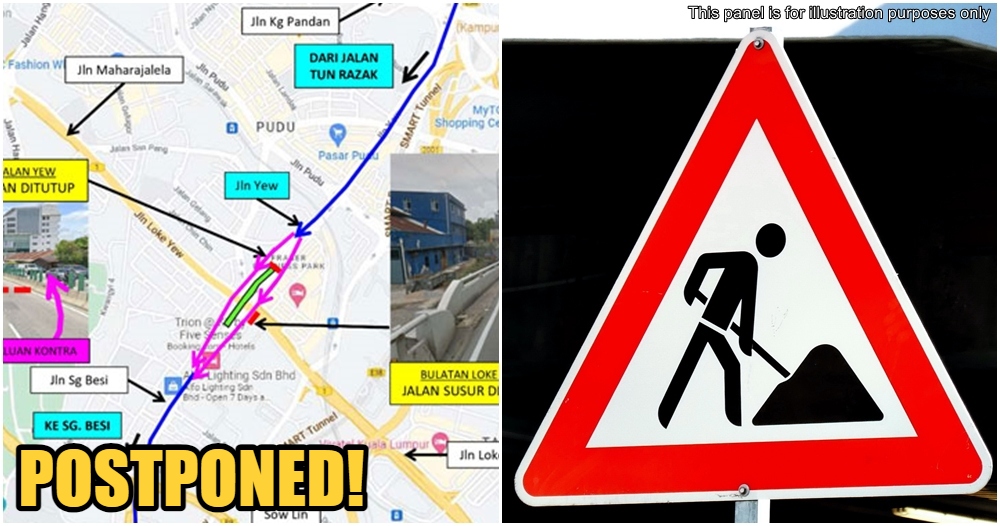 dbkl road closure postponed 1