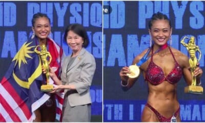 sarawakian female bodybuilder philomena