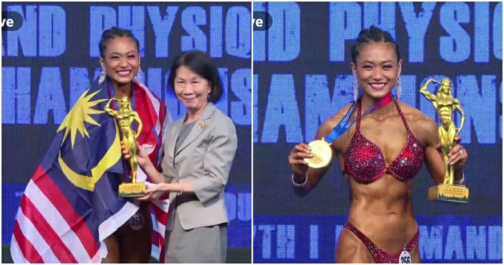 sarawakian female bodybuilder philomena