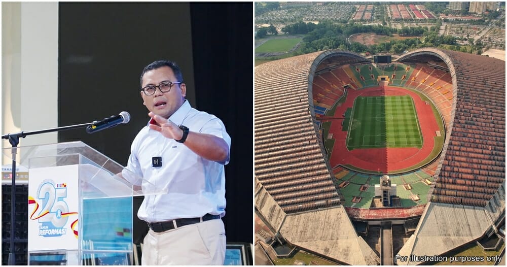 demolish shah alam stadium selangor mb