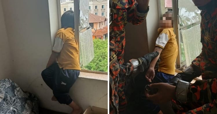 feat image bomba save kid stuck window