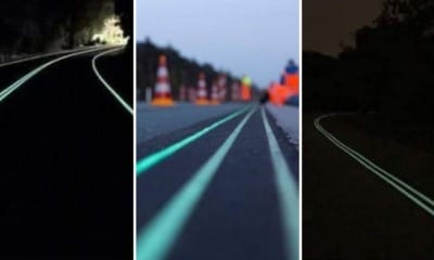 feat image semenyih glow in the dark road lines