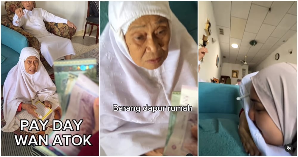 give pocket money to grandparents