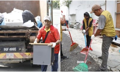 gotong royong taman sri muda