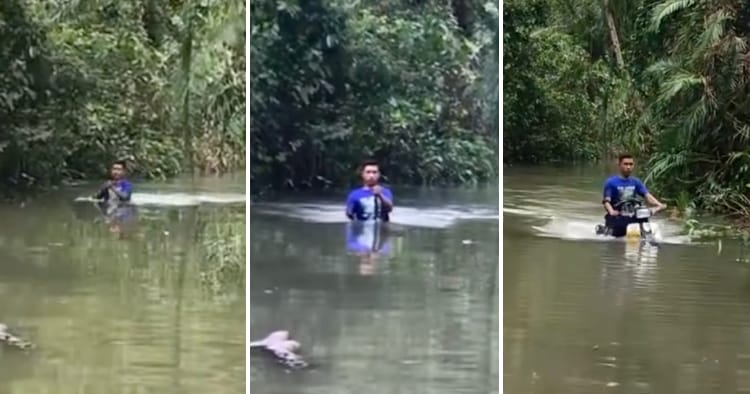 feat image bike flood