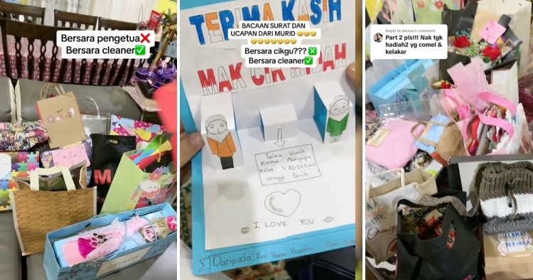 feat image makcik cleaner gets gift