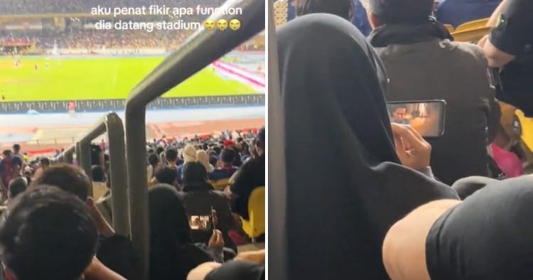 feat image woman go stadium see movie