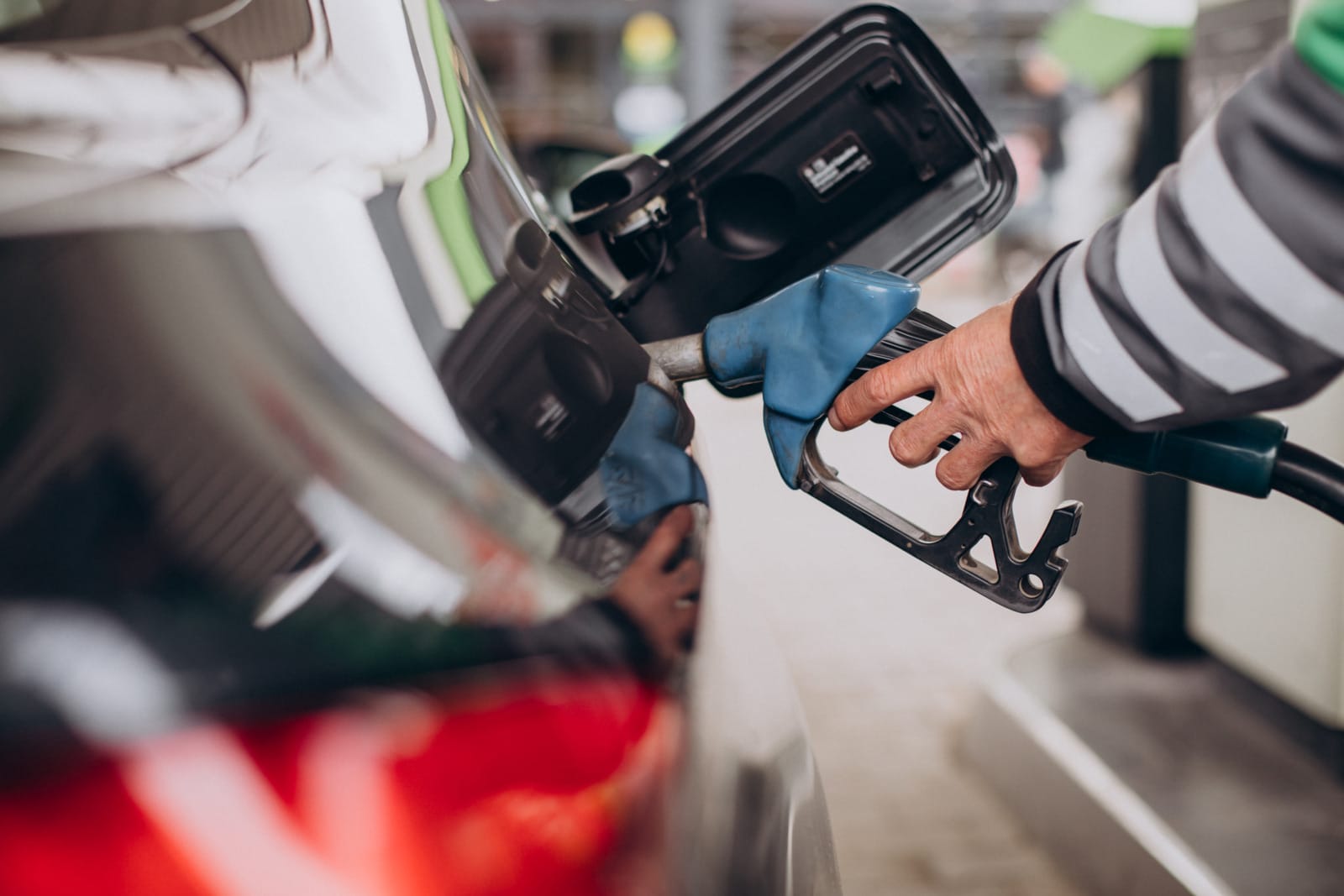 Car Refueling Fuel Station