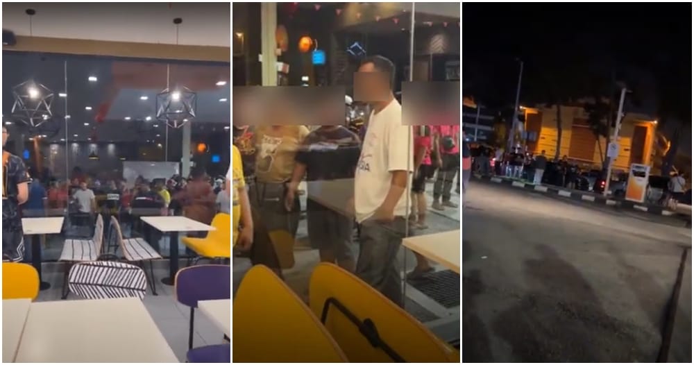 family surrounded after accident