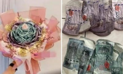 feat image cheated money bouquet