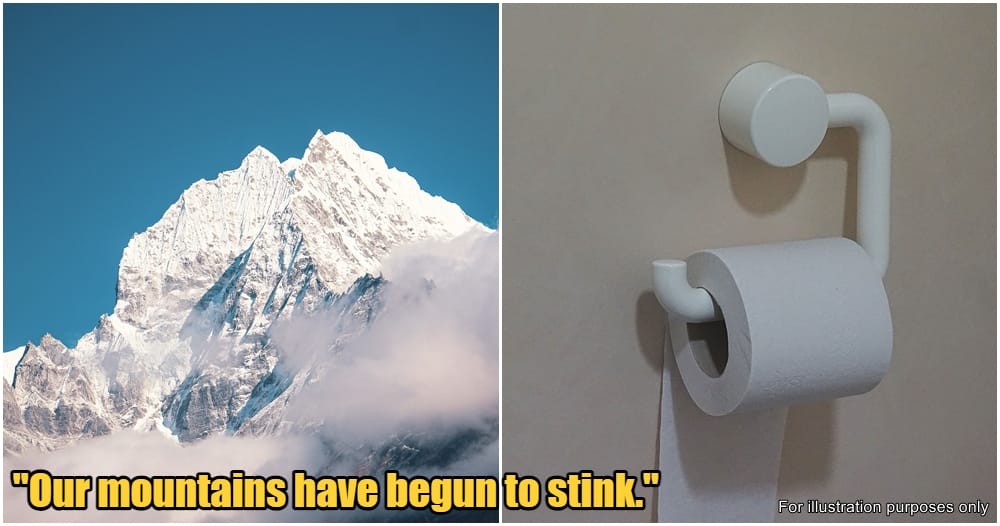 poop on everest