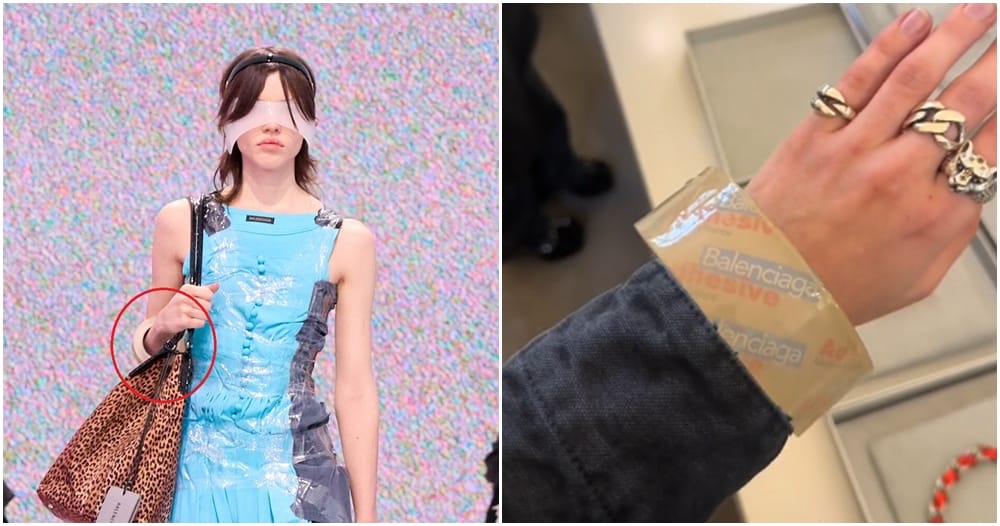 tape bracelet balenciaga