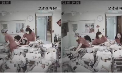 nurses protect babies earthquake