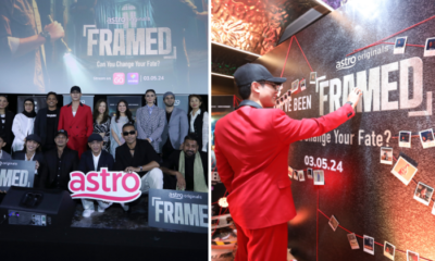 WOB announcement framed