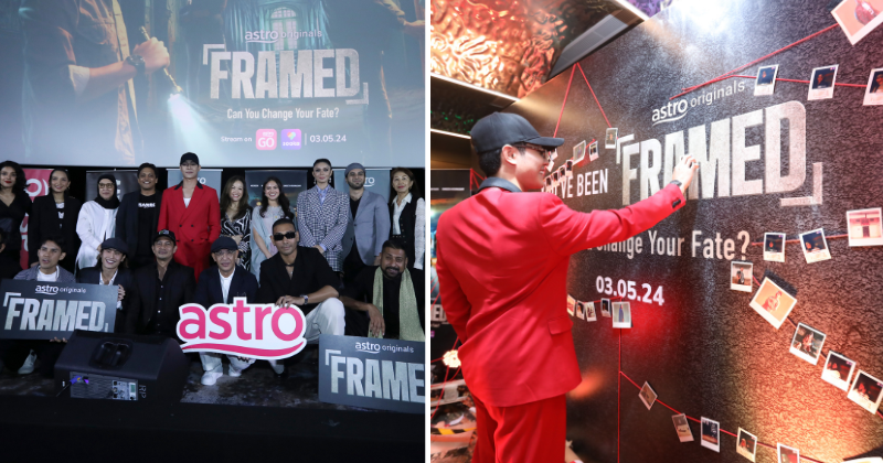 WOB announcement framed