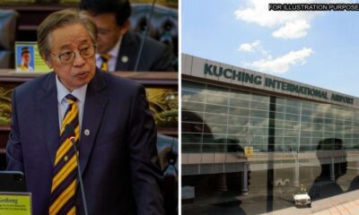 feat image kuching airport